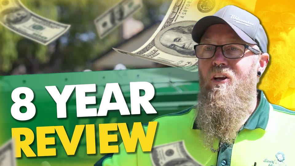 YouTube thumbnail: 8 Year Review