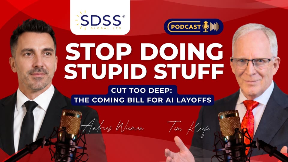 Podcast cover: Stop Doing Stupid Stuff